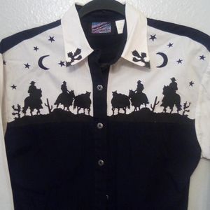 A Ladies  Button down.